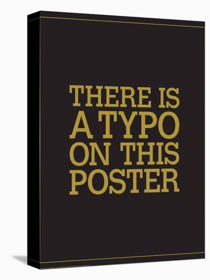 Typo-J.J. Brando-Stretched Canvas