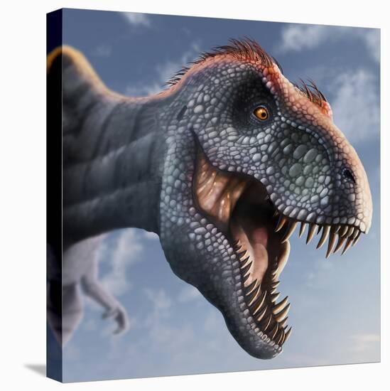Tyrannosaurus Rex Head-null-Premier Image Canvas