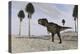 Tyrannosaurus Rex Hunting for its Next Meal-null-Stretched Canvas