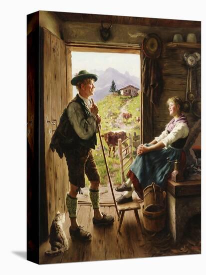 Tyrolean Couple-Emil Karl Rau-Premier Image Canvas