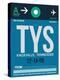 TYS Knoxville Luggage Tag II-NaxArt-Stretched Canvas