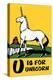 U is for Unicorn-Charles Buckles Falls-Stretched Canvas