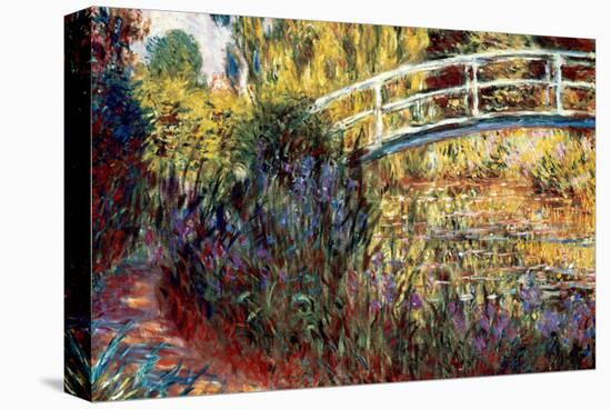 Le Pont Japonais-Claude Monet-Stretched Canvas