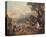 L'Embarquement pour Cytere, c.1684-1721-Jean Antoine Watteau-Stretched Canvas