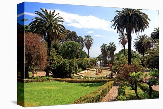Park of the Villa Nobel in San Remo, Province of Imperia, Liguria, Italy-null-Stretched Canvas