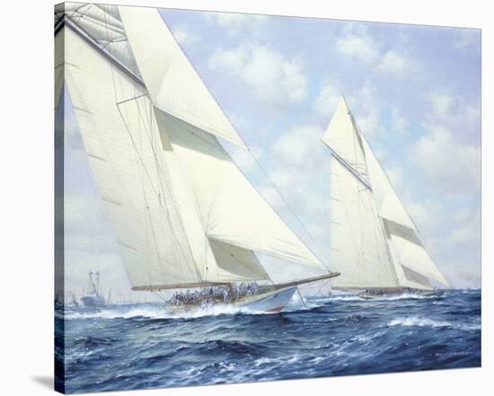 America's Cup IV-Roy Cross-Stretched Canvas