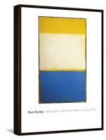 Yellow, White, Blue Over Yellow on Gray, 1954-Mark Rothko-Framed Stretched Canvas