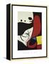 Femme et Oiseaux Dans un Paysage, 1970-1974-Joan Miro-Framed Stretched Canvas
