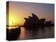Sydney Opera House at Dawn, Sydney, Australia-David Wall-Premier Image Canvas