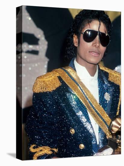 Michael Jackson at Grammy Awards-John Paschal-Premier Image Canvas