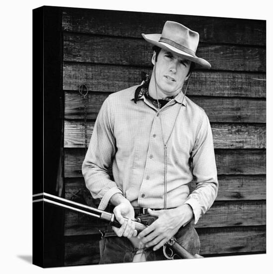 Rawhide, Clint Eastwood, 1959-66-null-Stretched Canvas