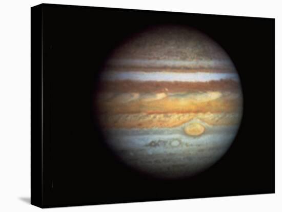 First True-Color Photo of Planet Jupiter Taken from Hubble Space Telescope-null-Premier Image Canvas