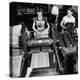 Bed Press Machine That Makes Paper Money.Chase Bank Collection of Moneys of the World-Myron Davis-Premier Image Canvas