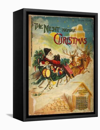 Night Before Christmas-null-Framed Premier Image Canvas