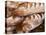 France, Moselle, Lorraine Region, Metz, Covered Market, Artisan Bread-Walter Bibikow-Premier Image Canvas