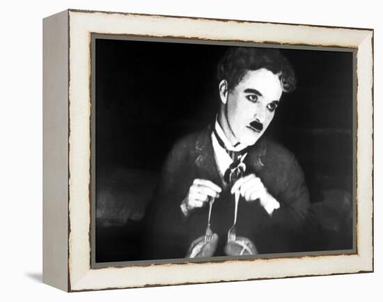 The Gold Rush, Charlie Chaplin, 1925-null-Framed Stretched Canvas