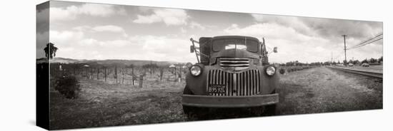 Old Truck in a Field, Napa Valley, California, USA-null-Premier Image Canvas