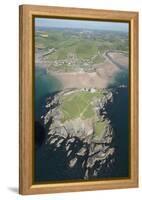 Burgh Island, Devon, England, United Kingdom, Europe-Dan Burton-Framed Premier Image Canvas