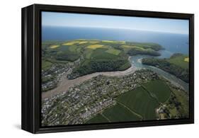 Newton Ferries Showing Newton Creeks. Devon. Uk-Dan Burton-Framed Premier Image Canvas