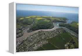 Newton Ferries Showing Newton Creeks. Devon. Uk-Dan Burton-Framed Premier Image Canvas
