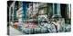 Graffiti Covered Germania Bank Building on Bowery Street, Soho, Manhattan, New York City-null-Stretched Canvas