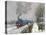 Train in the Snow-Claude Monet-Premier Image Canvas