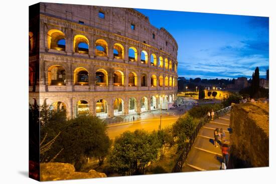 The Colosseum, UNESCO World Heritage Site, Rome, Lazio, Italy, Europe-Frank Fell-Premier Image Canvas