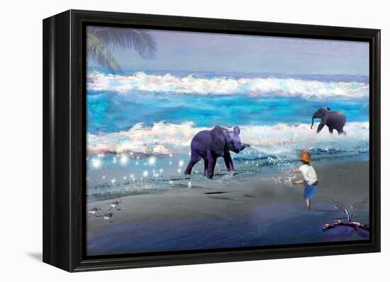 Elephant Joy-Nancy Tillman-Framed Stretched Canvas