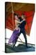 CARRIE FISHER; MARK HAMILL. "STAR WARS: EPISODE VI-RETURN OF THE JEDI" [1983], directed by RICHA...-null-Stretched Canvas