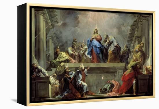 Pentecost-Jean Restout-Framed Premier Image Canvas