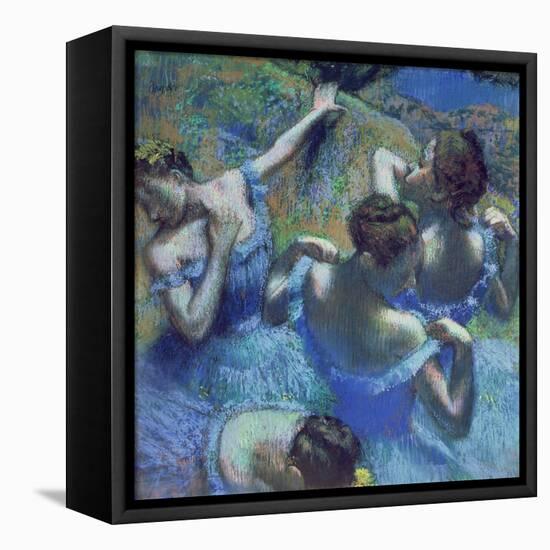 Blue Dancers, circa 1899-Edgar Degas-Framed Premier Image Canvas