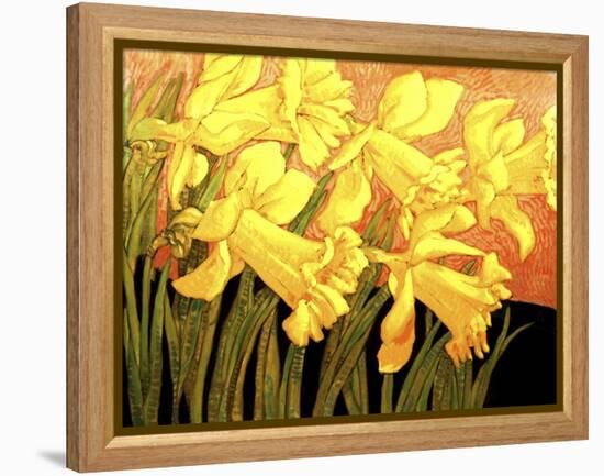 Big Daffodils-John Newcomb-Framed Premier Image Canvas