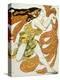 Costume Design for a Bacchante in "Narcisse" by Tcherepnin, 1911-Leon Bakst-Premier Image Canvas