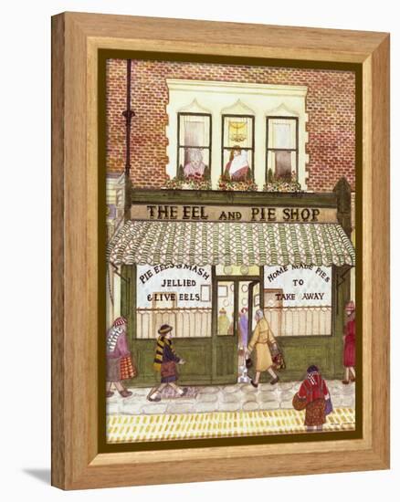 The Eel and Pie Shop, 1989-Gillian Lawson-Framed Premier Image Canvas