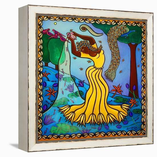 Oshun, 2011-Laura James-Framed Premier Image Canvas