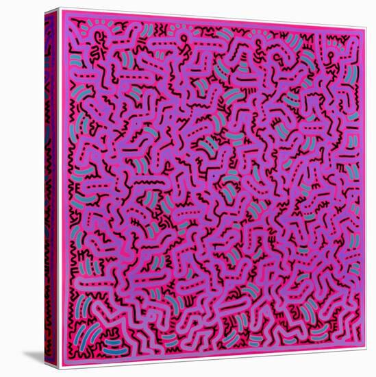 Untitled, June 1, 1984-Keith Haring-Premier Image Canvas