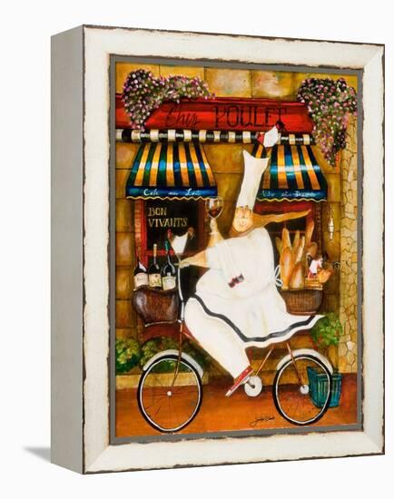 Chef in Paris-Jennifer Garant-Framed Premier Image Canvas