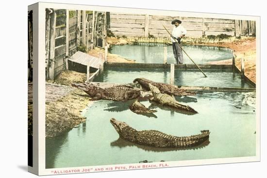 Alligator Joe, Palm Beach, Florida-null-Stretched Canvas