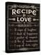 Life Recipes I-Jess Aiken-Stretched Canvas