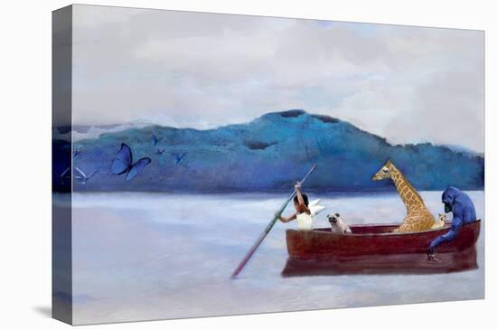 Animal Canoe-Nancy Tillman-Stretched Canvas