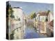A Canal in Burano, Venice-Paul Mathieu-Premier Image Canvas