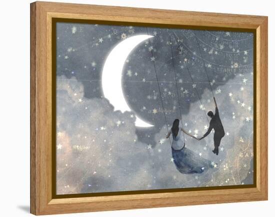 Celestial Love I-null-Framed Stretched Canvas