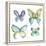 Jeweled Butterflies II-Chariklia Zarris-Framed Stretched Canvas