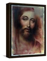 Jesus-Shen-Framed Stretched Canvas