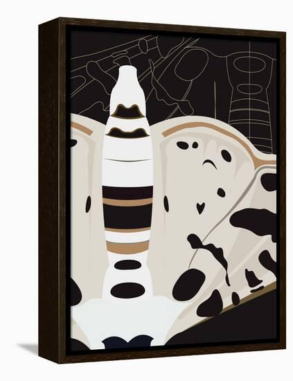 Spotted Missile-Belen Mena-Framed Premier Image Canvas