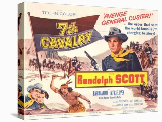 Seventh Cavalry, 1956-null-Stretched Canvas