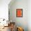 Orange Tide-Jan Weiss-Framed Stretched Canvas displayed on a wall