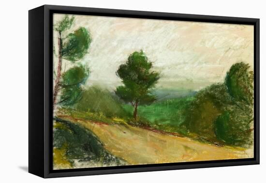 Towards Nice, 2003-Daniel Clarke-Framed Premier Image Canvas