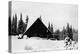 Grand Mesa, Colorado - Alexander Lake Lodge-Lantern Press-Stretched Canvas