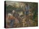 Shepherd and Washerwomen, 1881-Camille Pissarro-Premier Image Canvas
